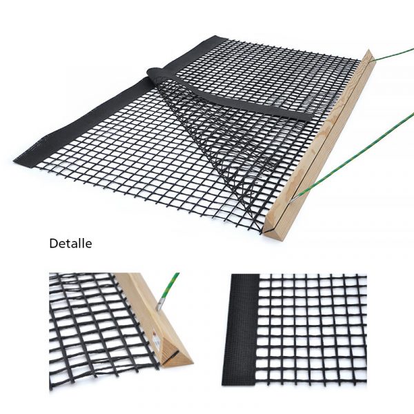 estera malla pvc sencilla