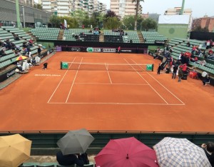 FED CUP 2014, España Polonia, Centre Municipal de Tennis Vall d