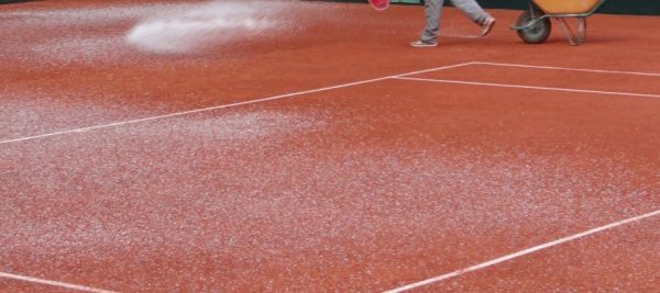 anticongelante pistas de tenis de tierra batida