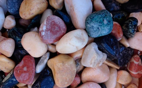 Piedras jardín